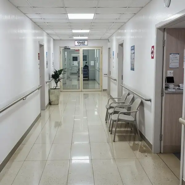 Клининг в медицинском учреждении - до уборки